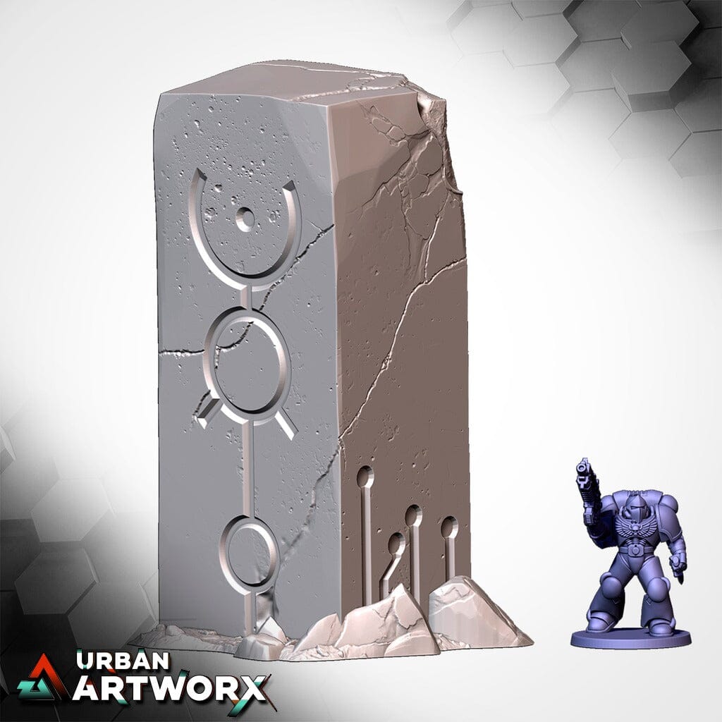 Tabletop Gelände - Txarli Factory - Xenos Monoliths Txarli Factory Monolith 04 