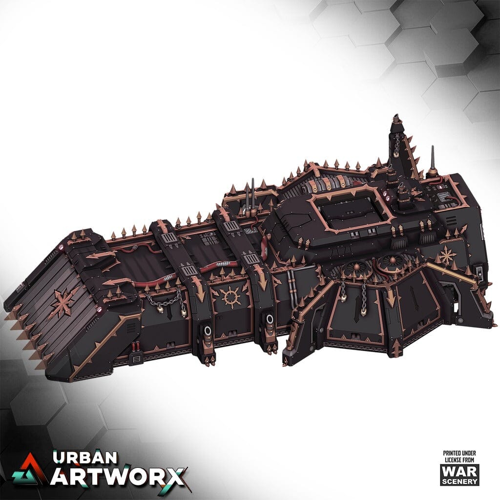 Tabletop Gelände - Warscenery - Corrupted Snctum - Chaos Desecrated Stronghold War Scenery 