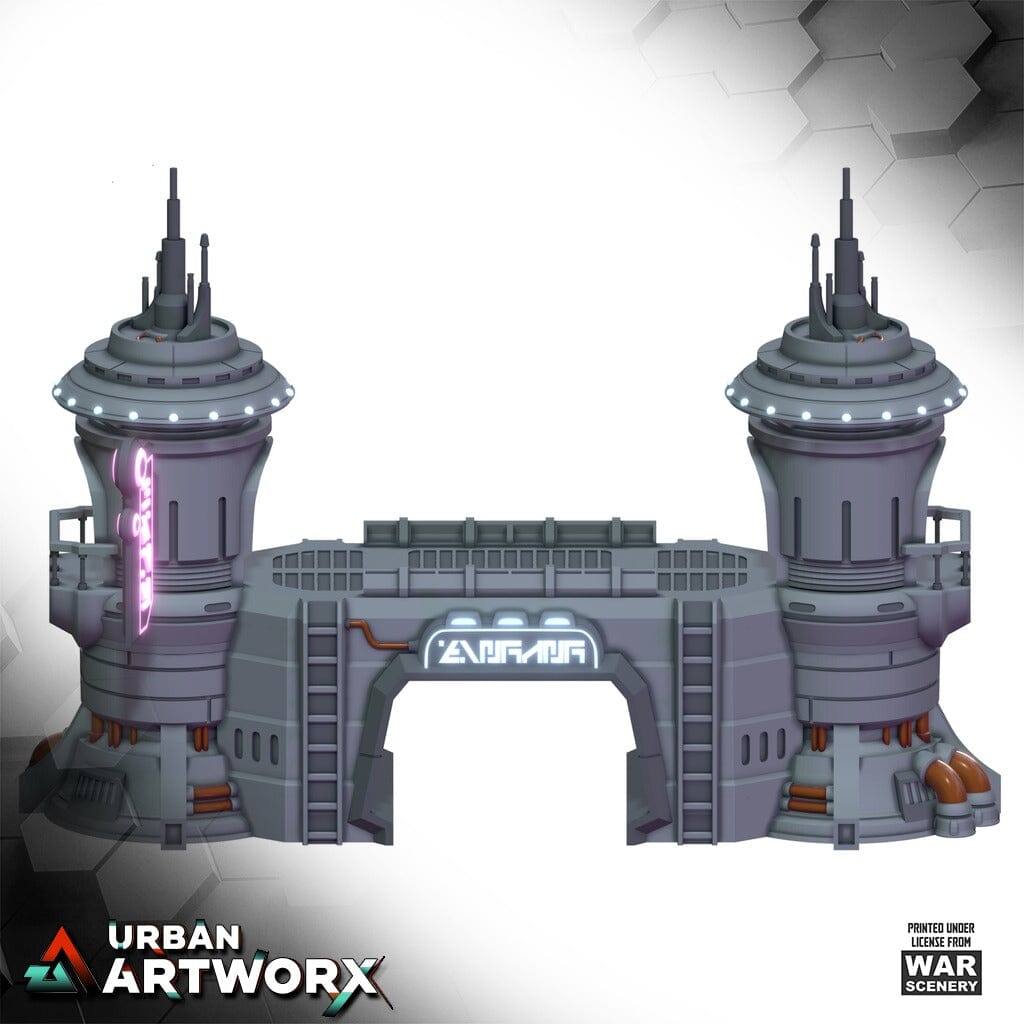 Tabletop Gelände - Warscenery - District 1919 - Gatehouse War Scenery 