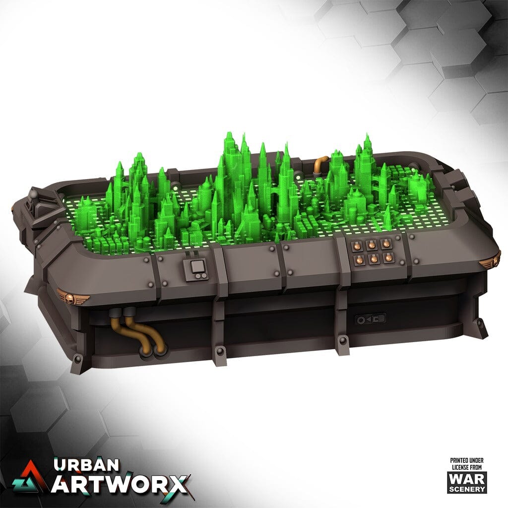 Tabletop Gelände - Warscenery - Fall of Castograd - Holo Command Board War Scenery 