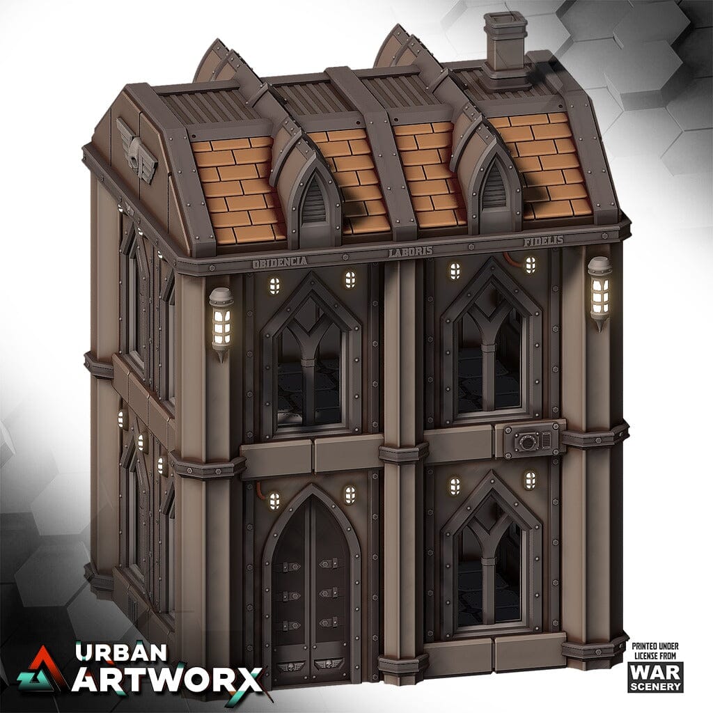 Tabletop Gelände - Warscenery - Fall of Castograd - Small Hab Unit War Scenery 
