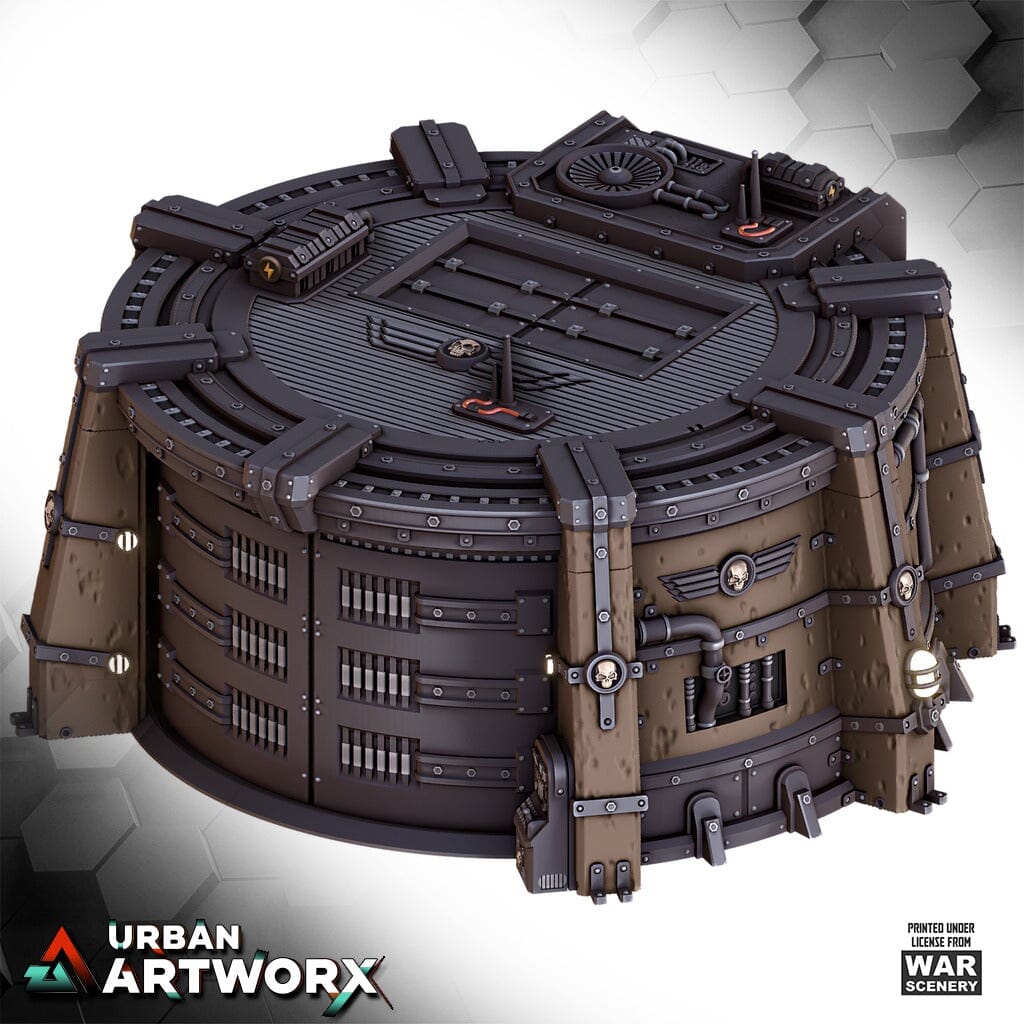 Tabletop Gelände - Warscenery - Grimdark Outpost - Mars Pattern Command War Scenery 