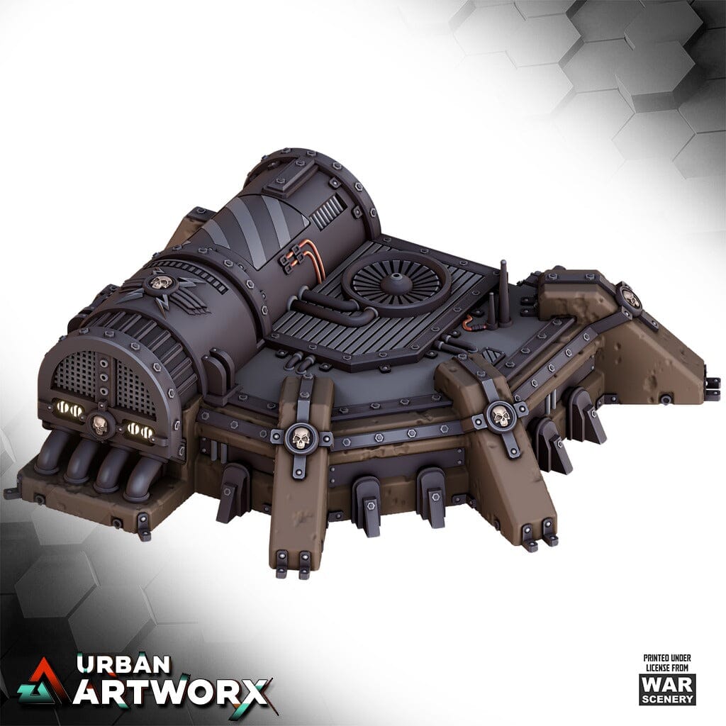 Tabletop Gelände - Warscenery - Grimdark Outpost - Technical Centre War Scenery 