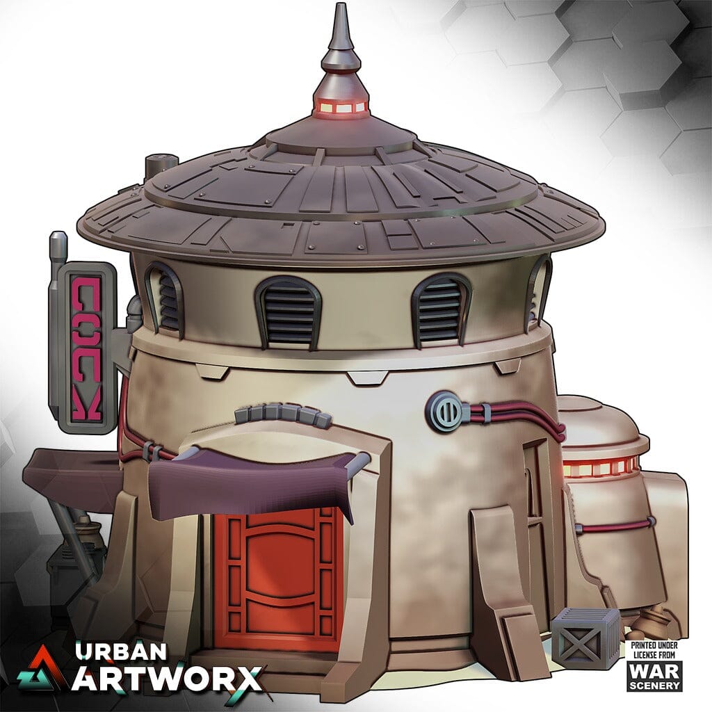 Tabletop Gelände - Warscenery - Streets of Yar'kassy - Eremites Abode War Scenery 