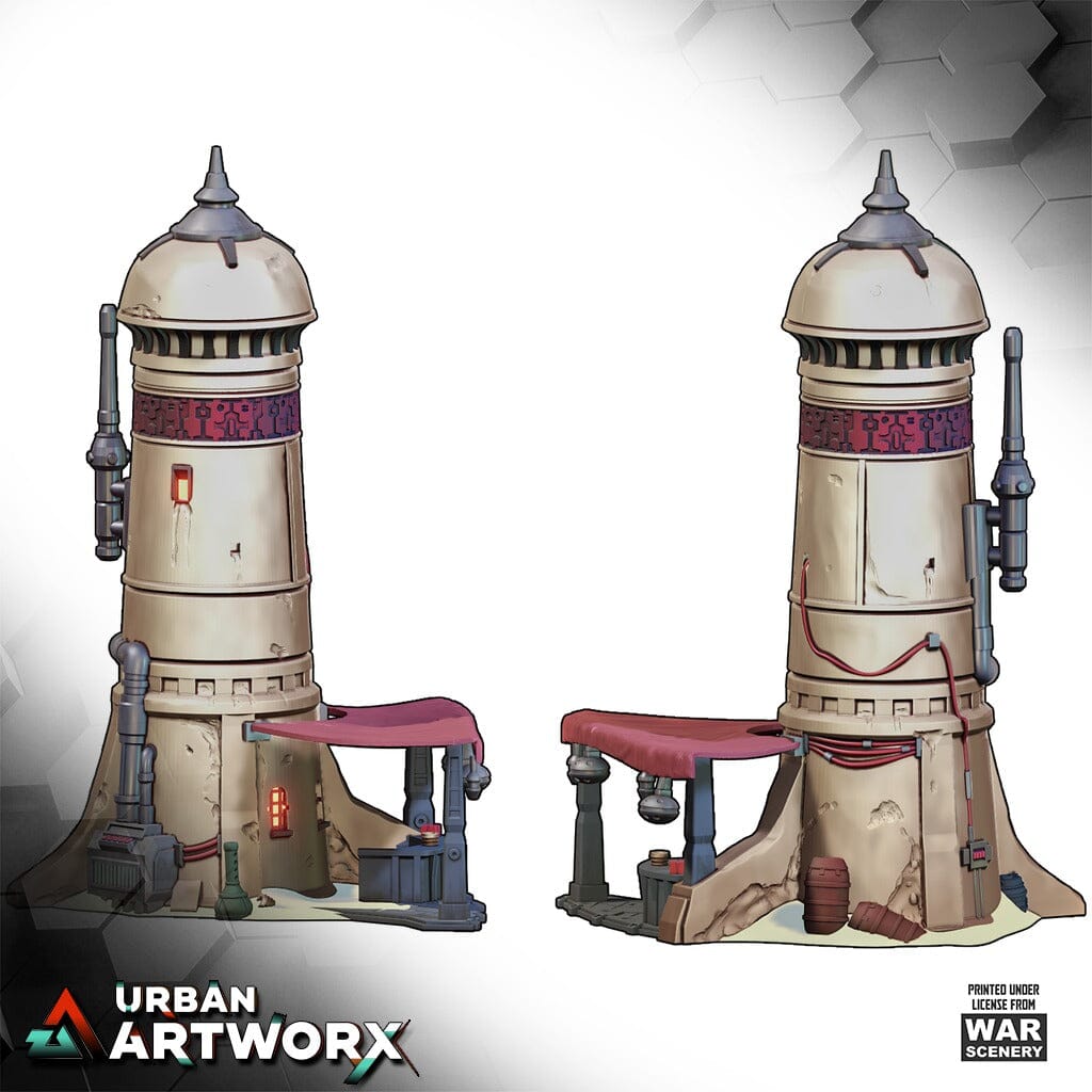 Tabletop Gelände - Warscenery - Streets of Yar'kassy - Monks Post War Scenery 