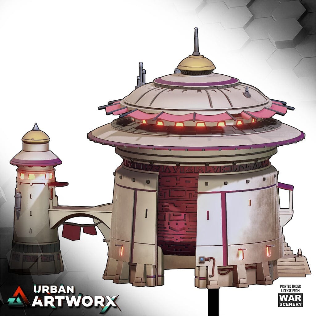Tabletop Gelände - Warscenery - Streets of Yar'kassy - The Monastery War Scenery 