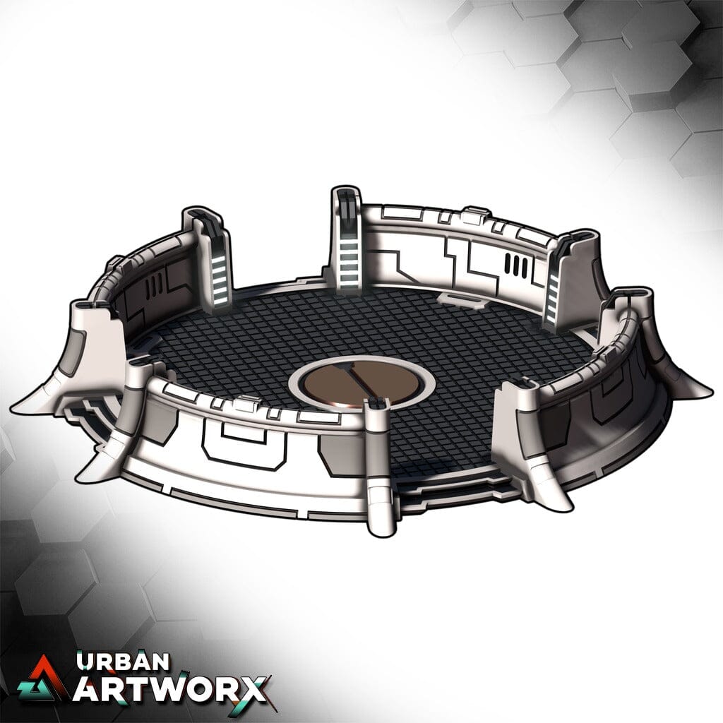 Tabletop Gelände - Warscenery - United Empire - Centre Point Defense Walls War Scenery 