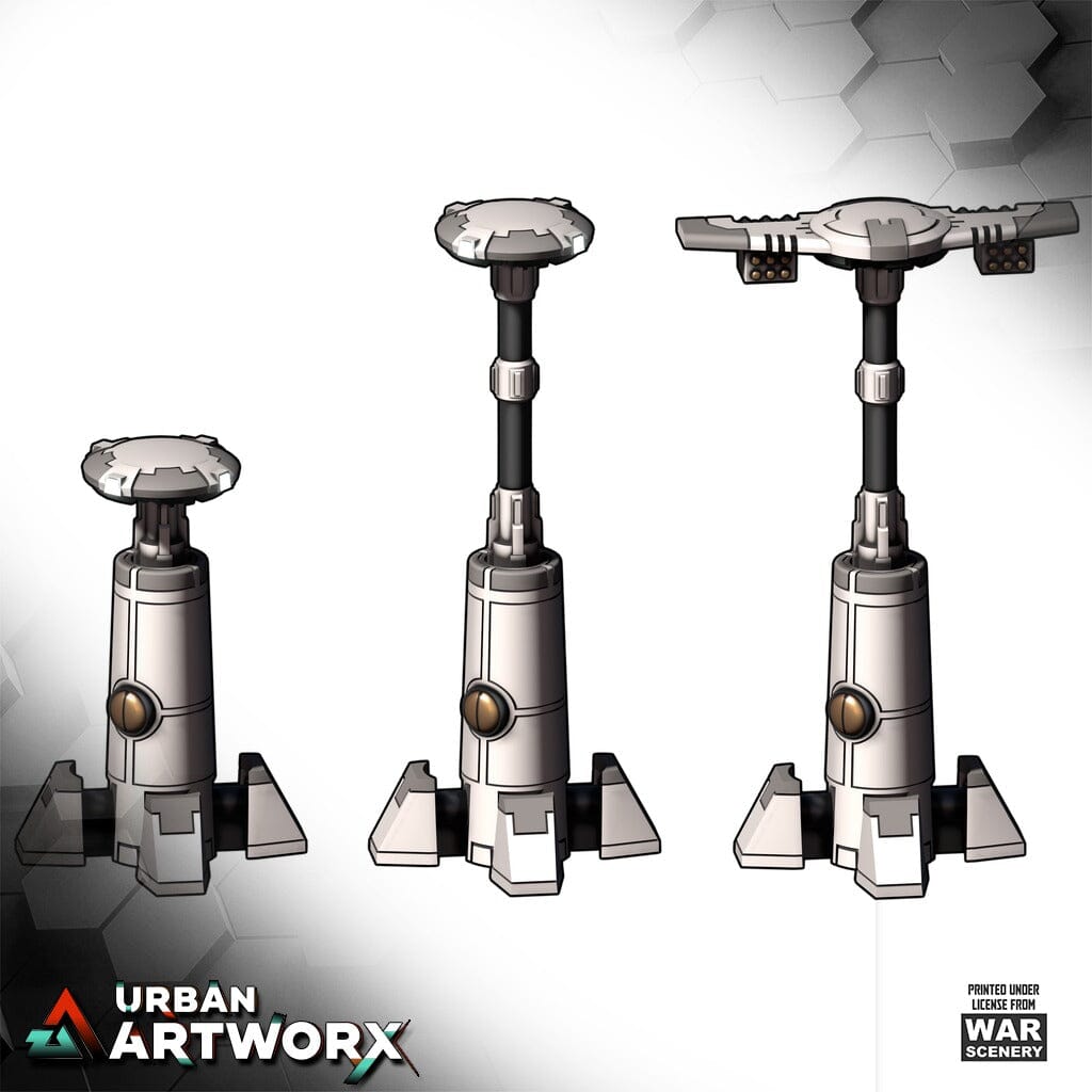 Tabletop Gelände - Warscenery - United Empire - Sensor Mast War Scenery 