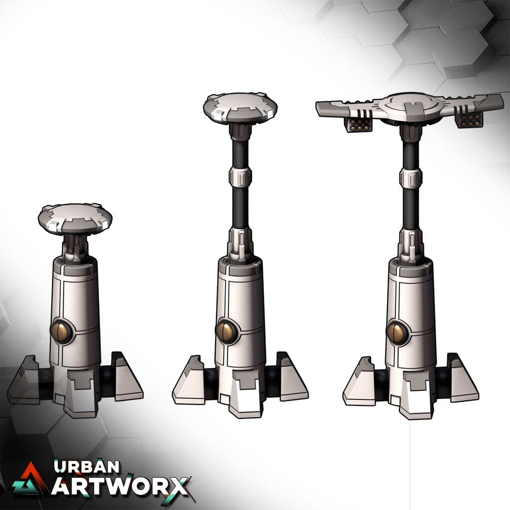 Tabletop Gelände - Warscenery - United Empire - Sensor Mast War Scenery 