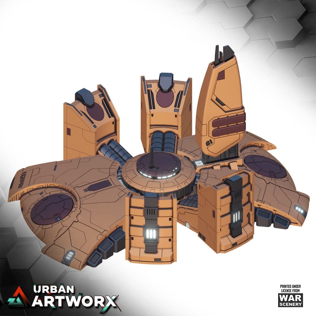 Tabletop Gelände - Warscenery - United Frontier - Headquarters War Scenery 