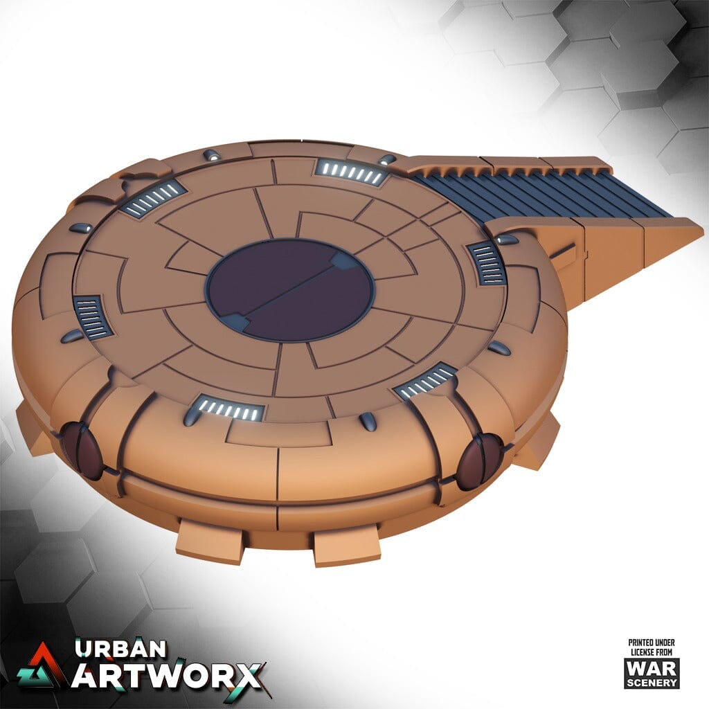 Tabletop Gelände - Warscenery - United Frontier - Landing Pad II War Scenery 