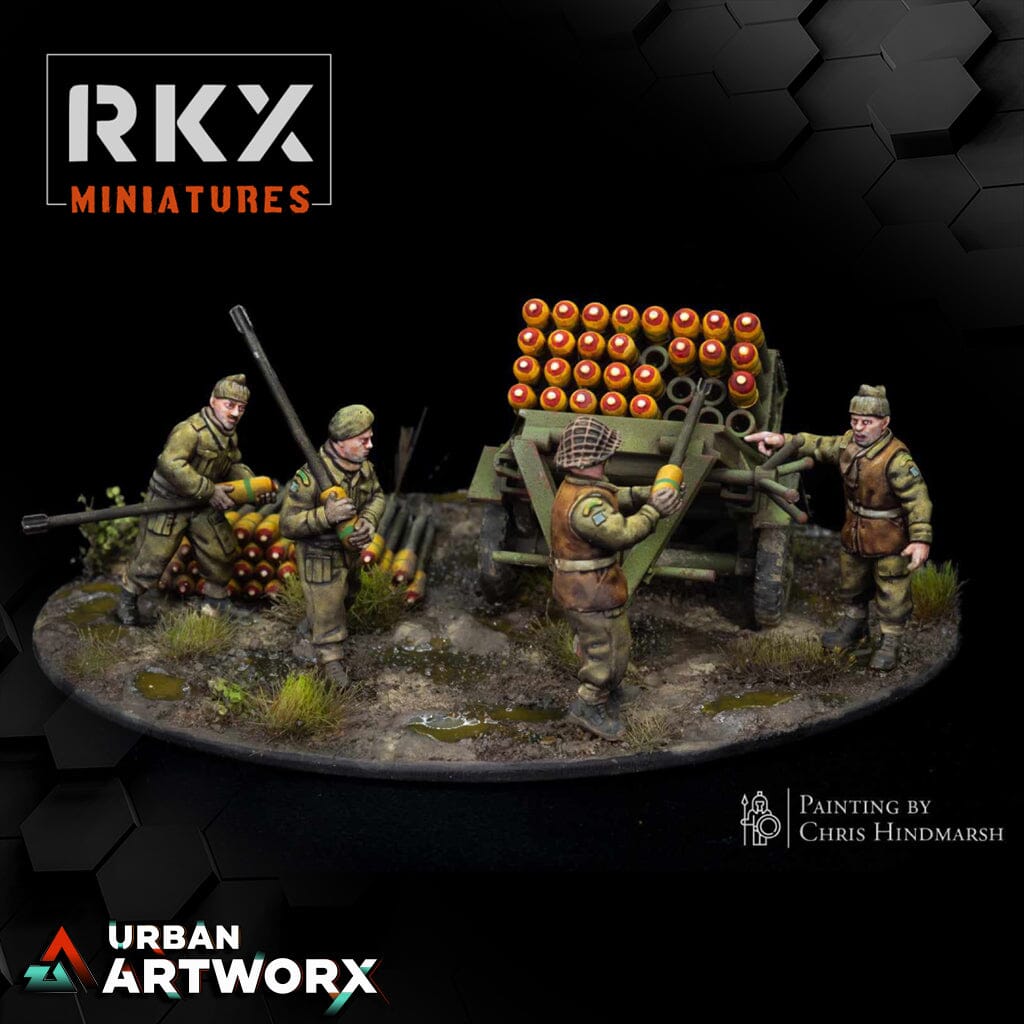 Tabletop Miniaturen - RKX Miniatures - Operation Plunder Canadians - Land Mattress RKX Miniatures 