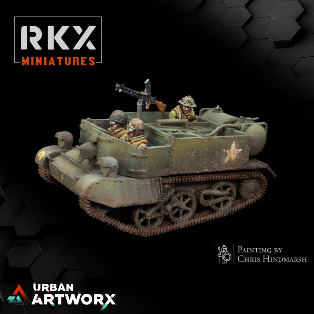 Tabletop Miniaturen - RKX Miniatures - Operation Plunder Canadians - Wasp II Carrier RKX Miniatures 