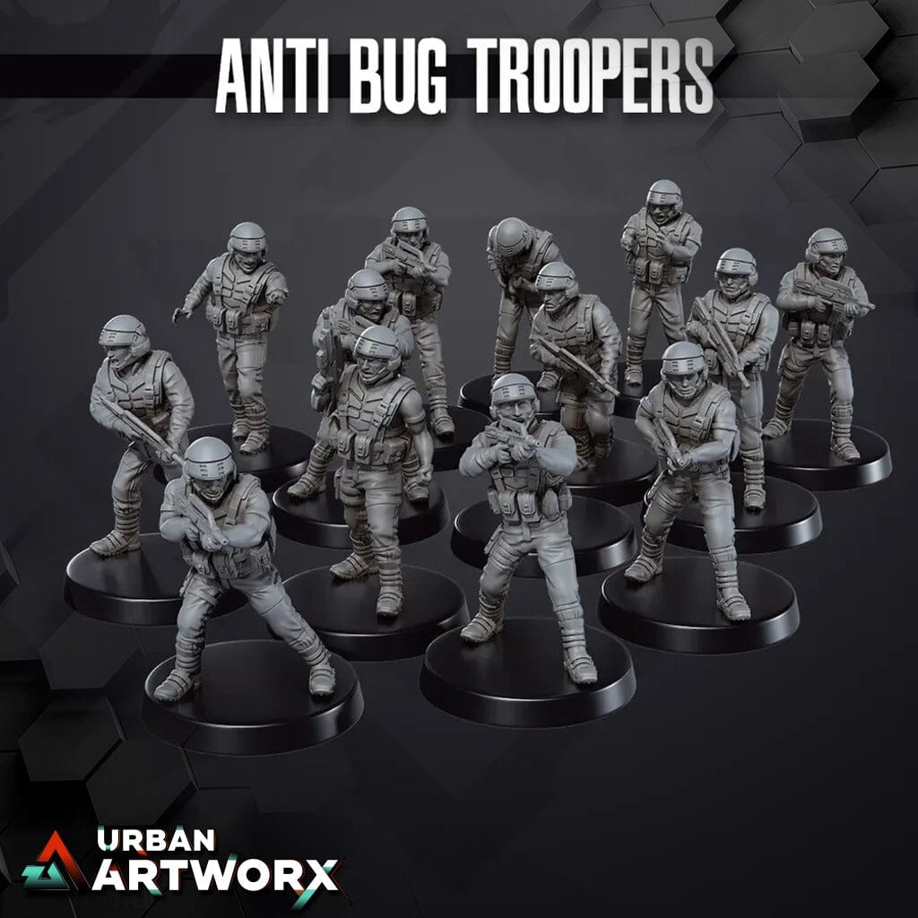 Tabletop Miniaturen - Skullforge Studios - Anti Bug Troopers (13) Skullforge Studios 
