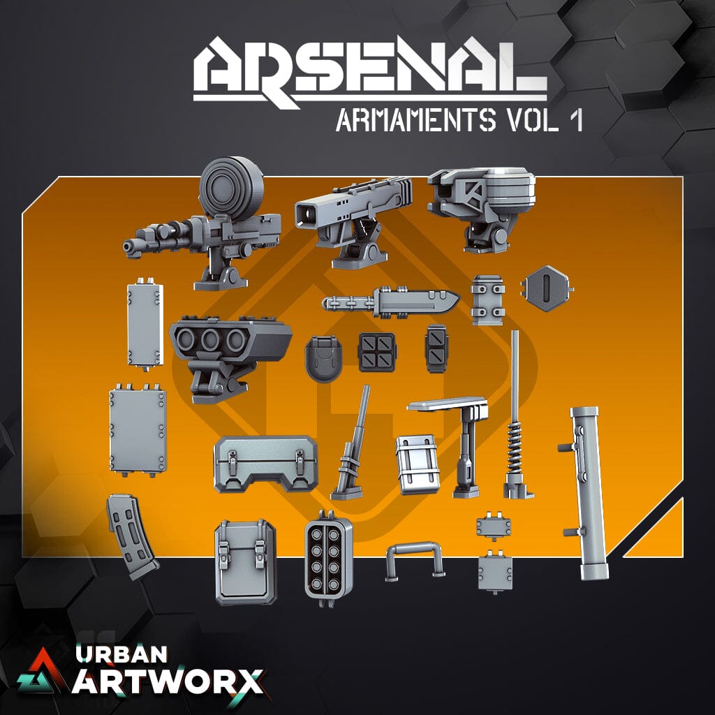 Tabletop Miniaturen - Skullforge Studios - Arsenal: Armaments VOL 1 Skullforge Studios 