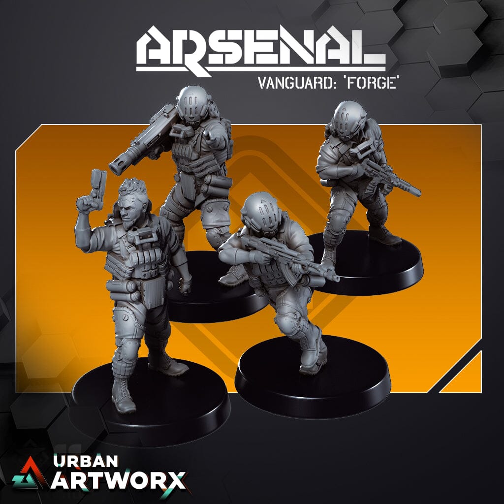 Tabletop Miniaturen - Skullforge Studios - Arsenal: Forge (4) Skullforge Studios 