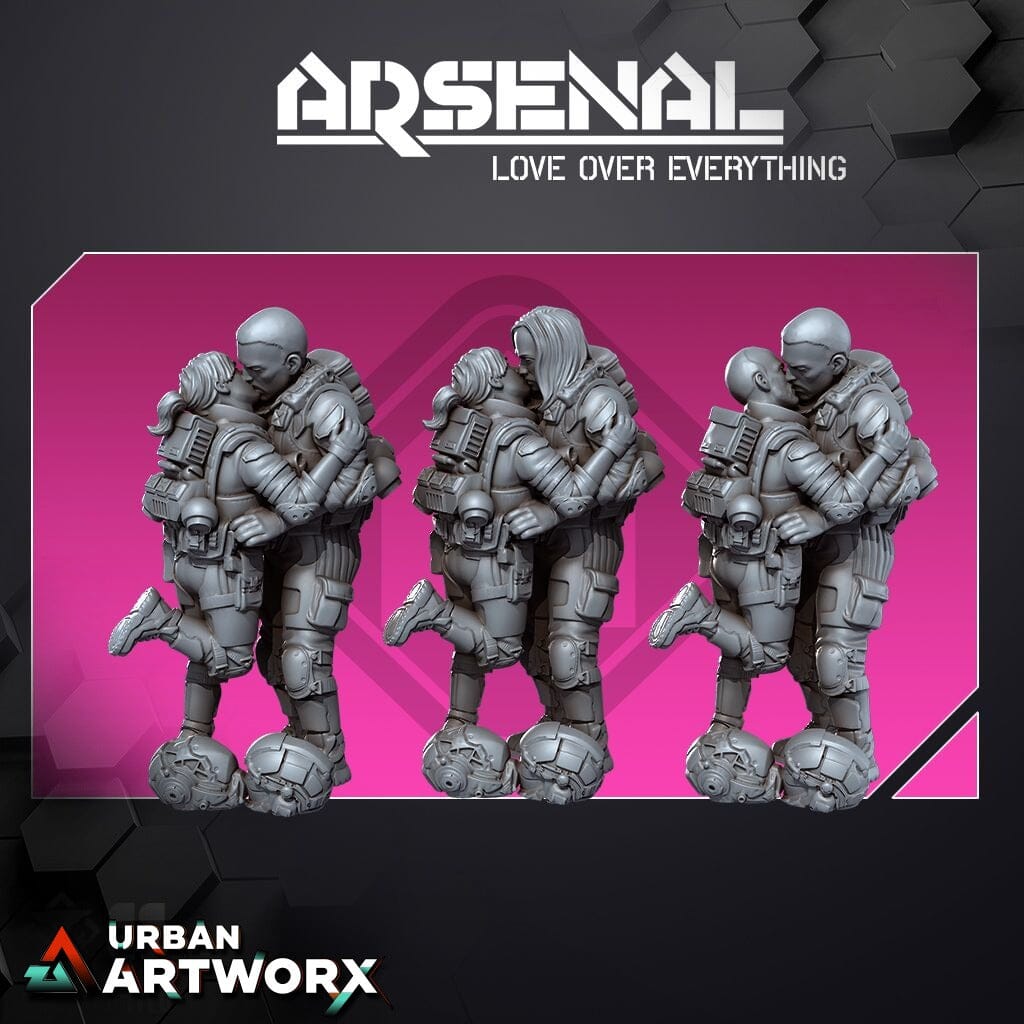Tabletop Miniaturen - Skullforge Studios - Arsenal: Love over Everything (3) Skullforge Studios 