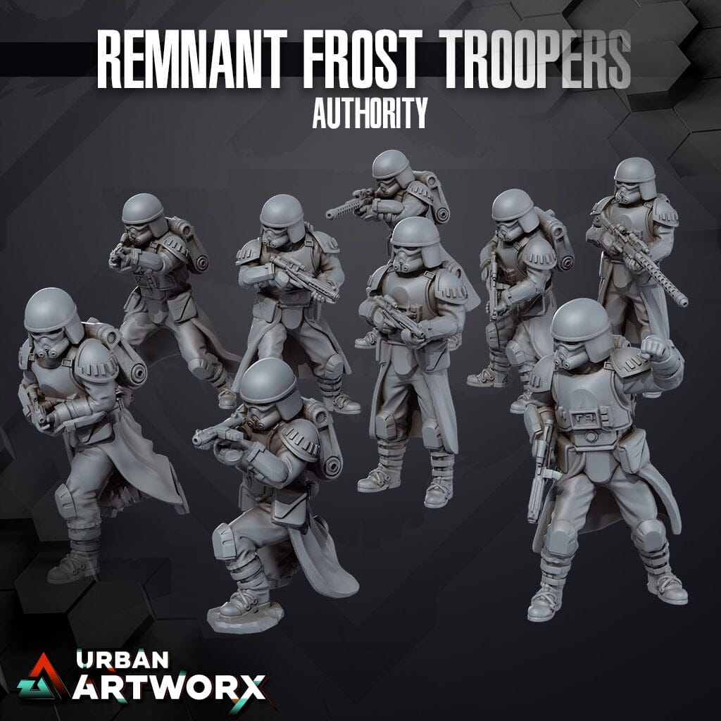 Tabletop Miniaturen - Skullforge Studios - Authority Remnant Frost Troopers (9) Skullforge Studios 