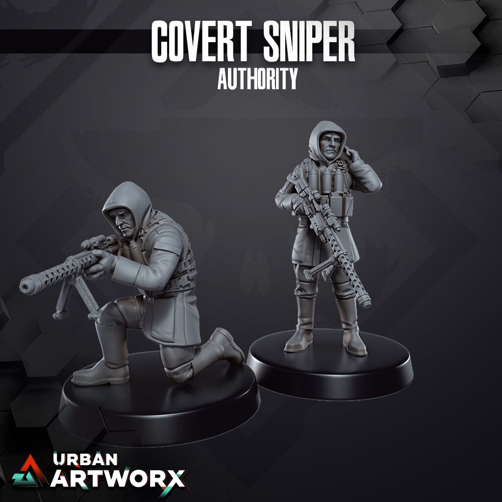 Tabletop Miniaturen - Skullforge Studios - Authority Urban Covert Sniper (2) Skullforge Studios 
