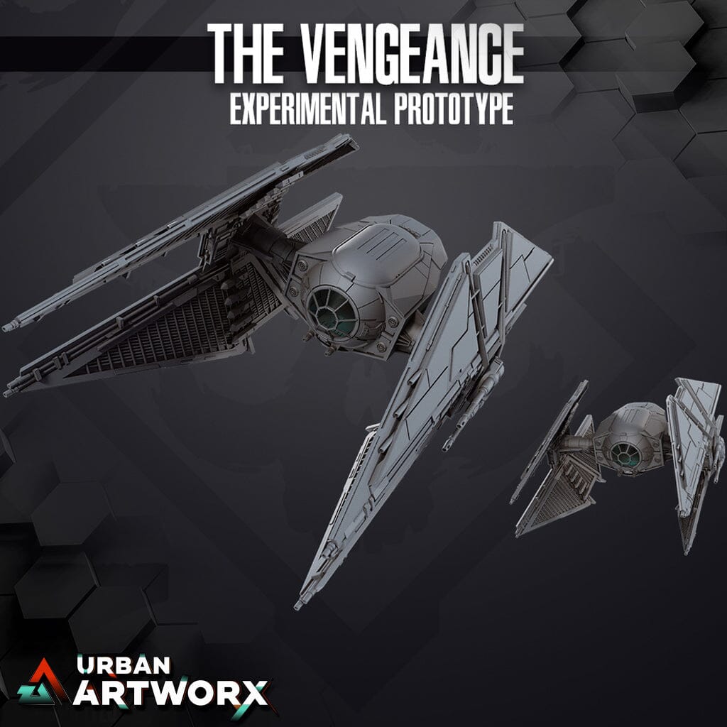 Tabletop Miniaturen - Skullforge Studios - Authority Vengeance Fighter (1) Skullforge Studios 