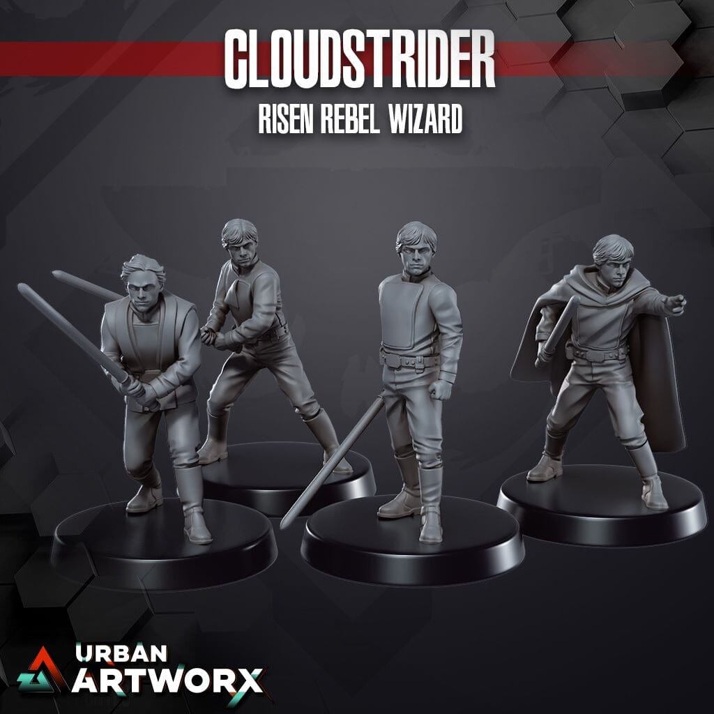 Tabletop Miniaturen - Skullforge Studios - Cloudstrider Risen Rebel Wizard (4) Skullforge Studios 