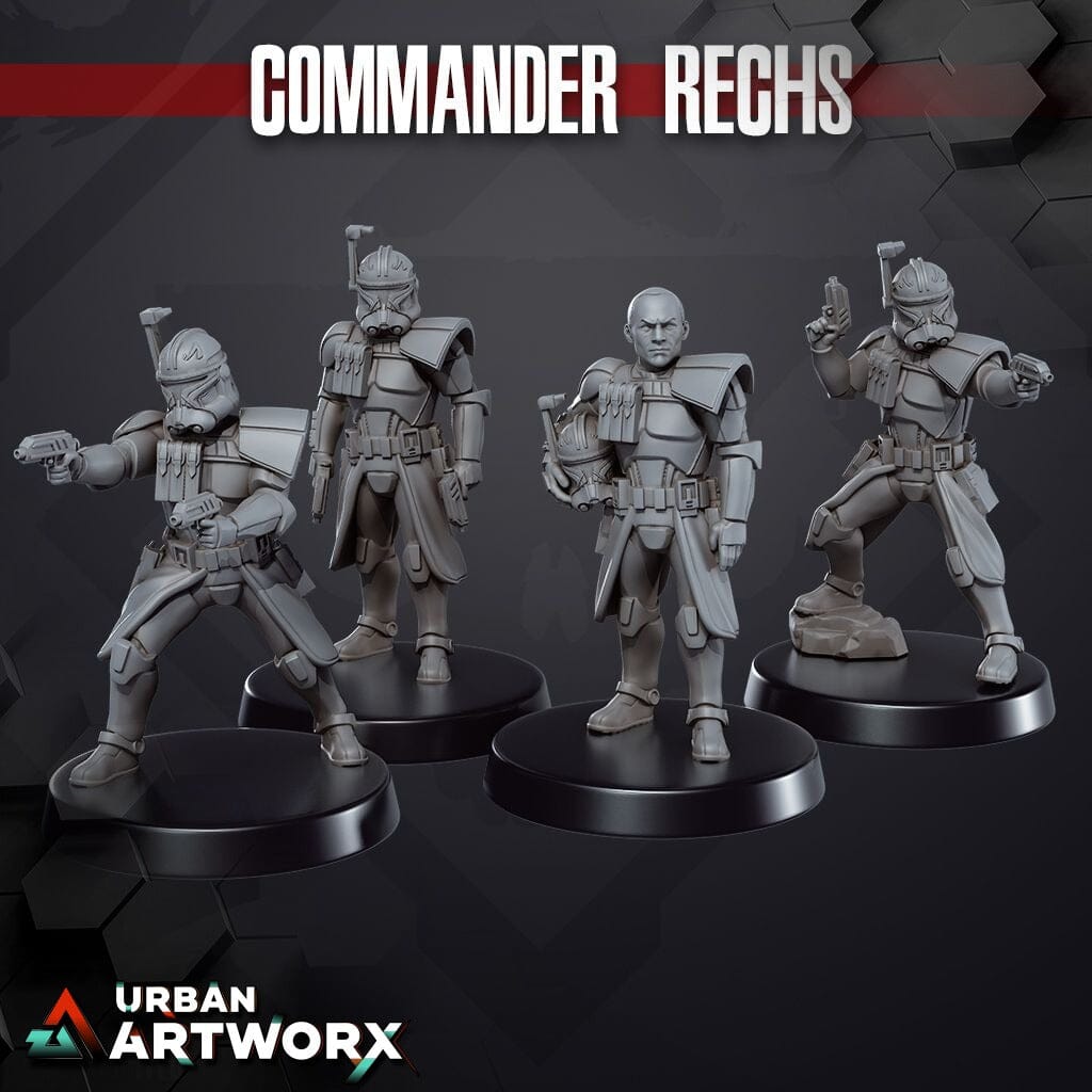 Tabletop Miniaturen - Skullforge Studios - Commander Rechs (4) Skullforge Studios 