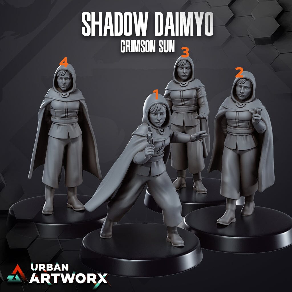 Tabletop Miniaturen - Skullforge Studios - Crimson Sun Daimyo Skullforge Studios 