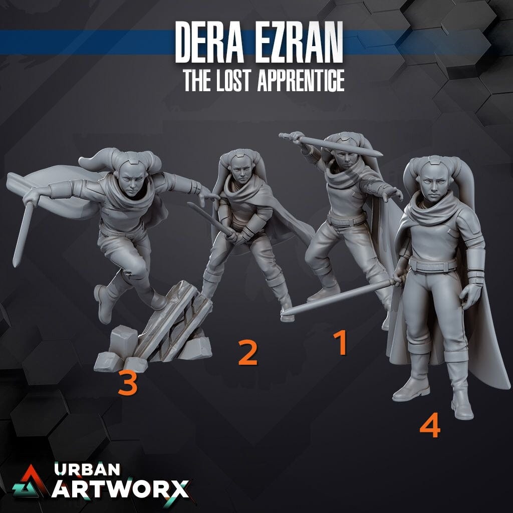 Tabletop Miniaturen - Skullforge Studios - Dera Ezran The Lost Apprentice (4) Skullforge Studios 