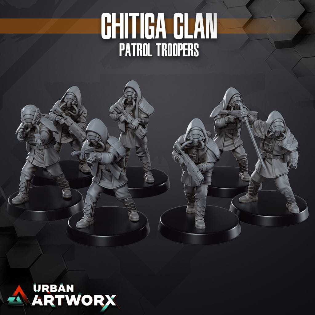 Tabletop Miniaturen - Skullforge Studios - Dune - Chitiga Clan Troopers (7) Skullforge Studios 