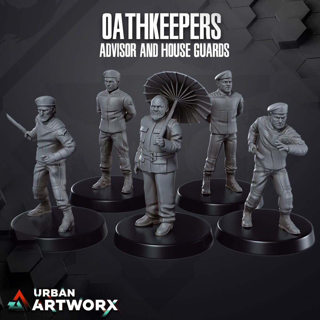 Tabletop Miniaturen - Skullforge Studios - Dune - Oathkeeper Guards (5) Skullforge Studios 