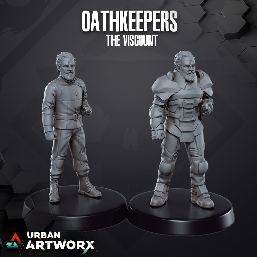Tabletop Miniaturen - Skullforge Studios - Dune - Oathkeeper Leader (2) Skullforge Studios 