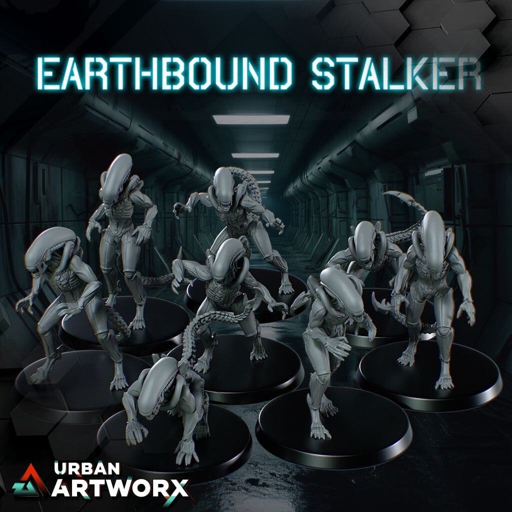 Tabletop Miniaturen - Skullforge Studios - Earthbound Stalker (8) Skullforge Studios 