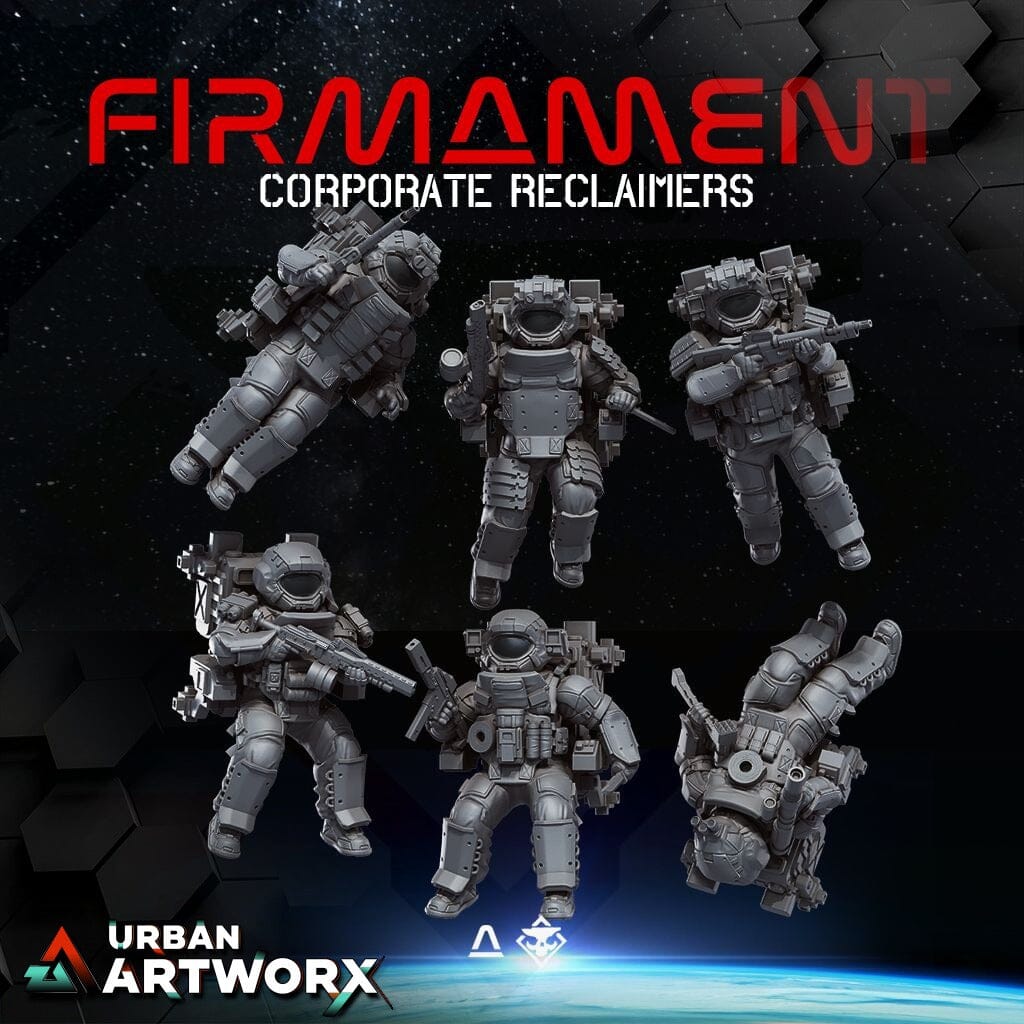 Tabletop Miniaturen - Skullforge Studios - Firmament: Corporate Reclaimers (6) Skullforge Studios 