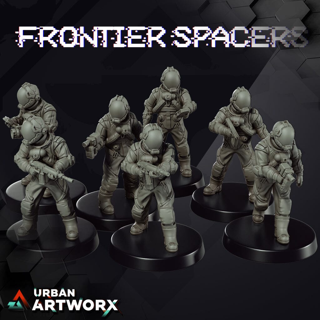 Tabletop Miniaturen - Skullforge Studios - Frontier Spacers (7) Skullforge Studios 