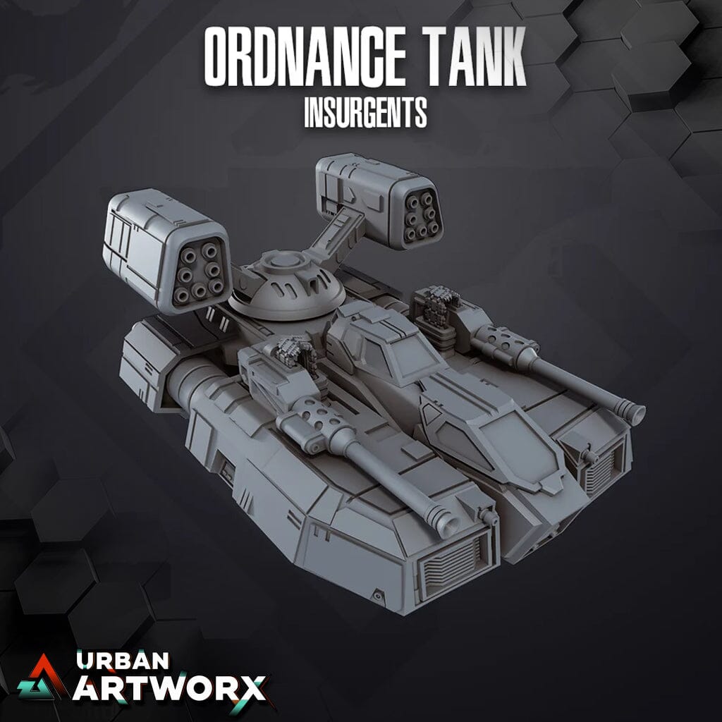 Tabletop Miniaturen - Skullforge Studios - Insurgent Ordnance Tank (1) Skullforge Studios 
