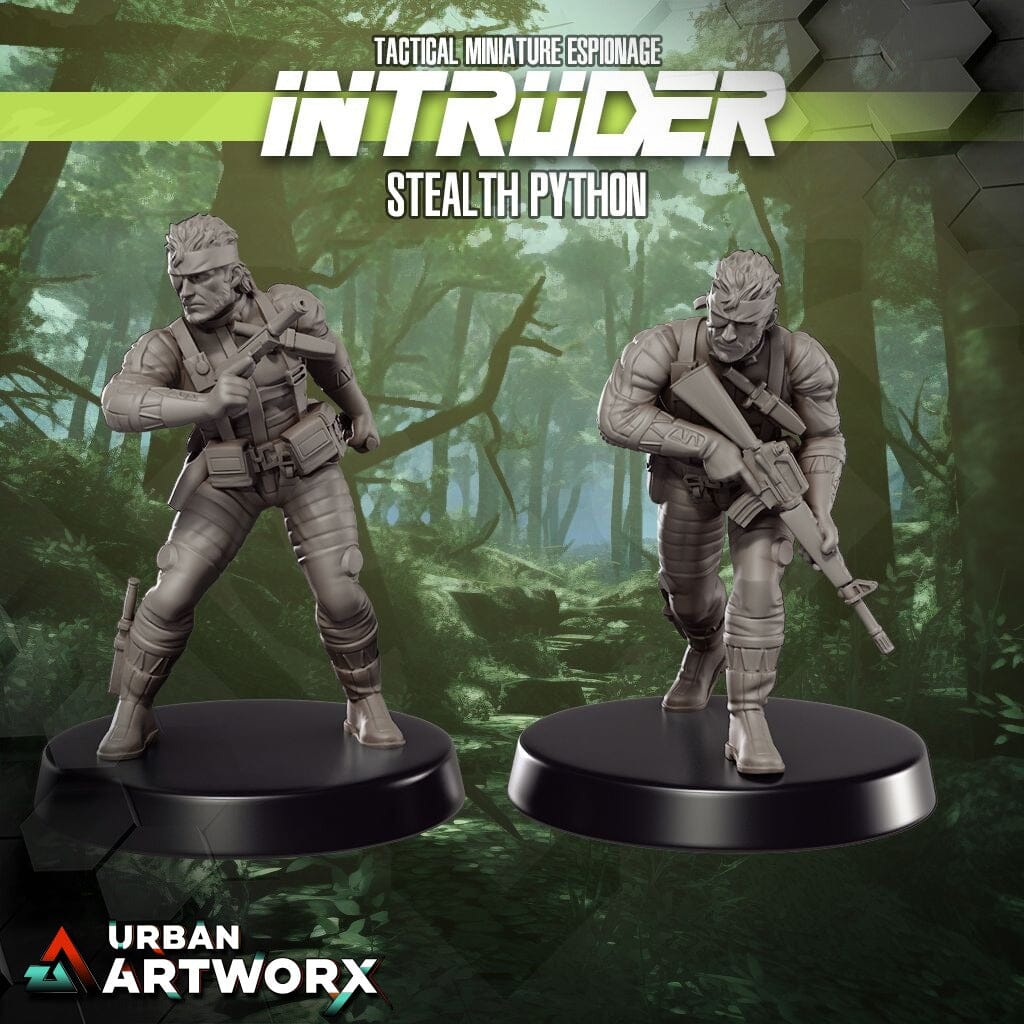 Tabletop Miniaturen - Skullforge Studios - Intruder: Stealth Python (2) Skullforge Studios 