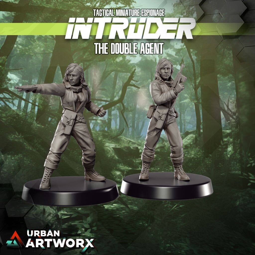 Tabletop Miniaturen - Skullforge Studios - Intruder: The Double Agent (2) Skullforge Studios 
