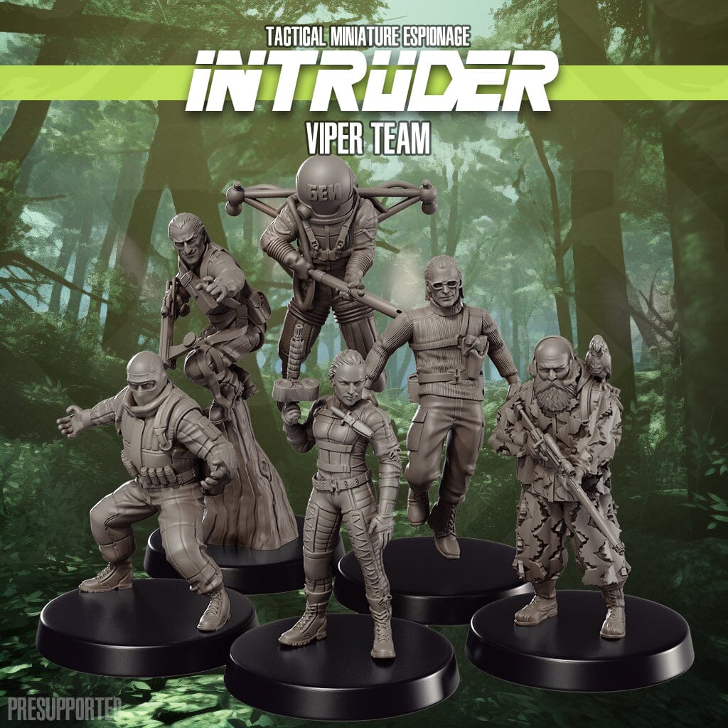 Tabletop Miniaturen - Skullforge Studios - Intruder: Viper Team (6) Skullforge Studios 