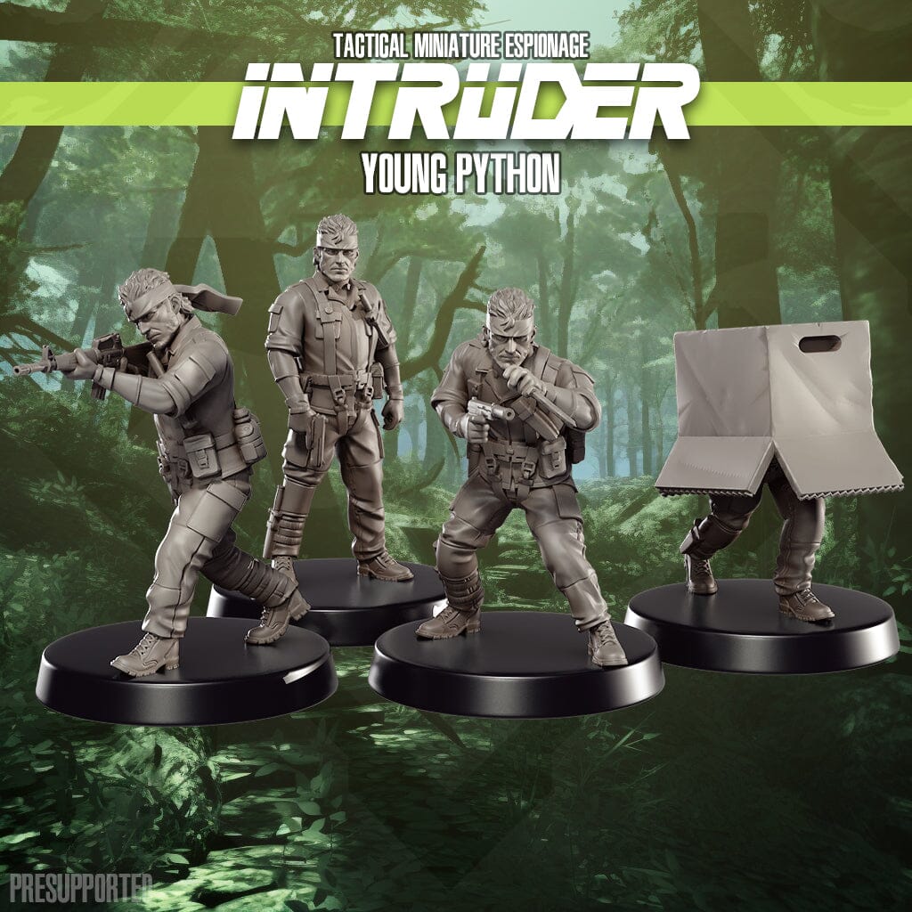 Tabletop Miniaturen - Skullforge Studios - Intruder: Young Python (4) Skullforge Studios 