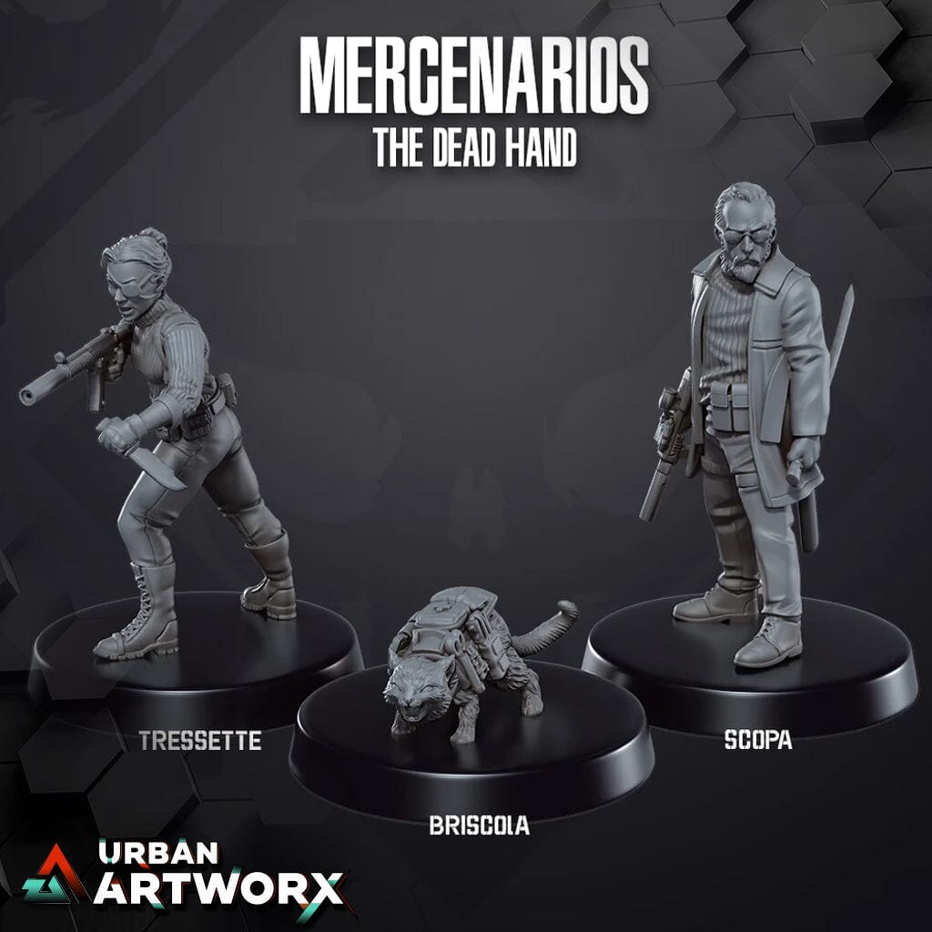 Tabletop Miniaturen - Skullforge Studios - Mercenarios: The Dead Hand (3) Skullforge Studios 