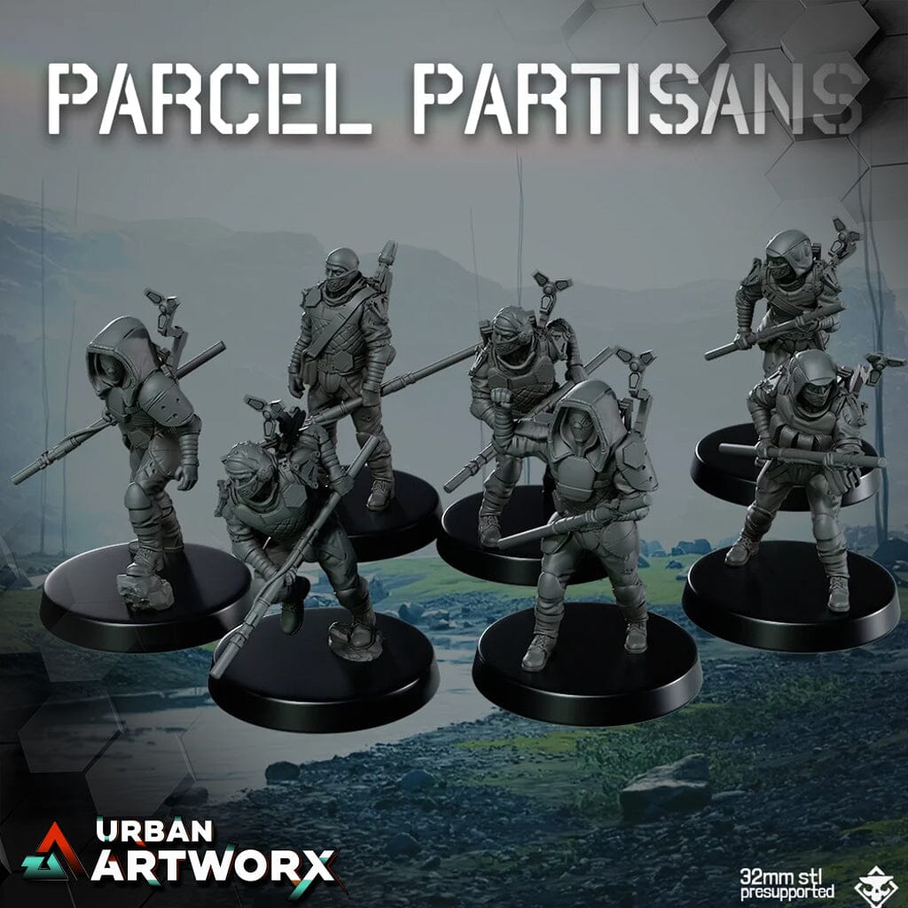 Tabletop Miniaturen - Skullforge Studios - Parcel Partisans (7) Skullforge Studios 