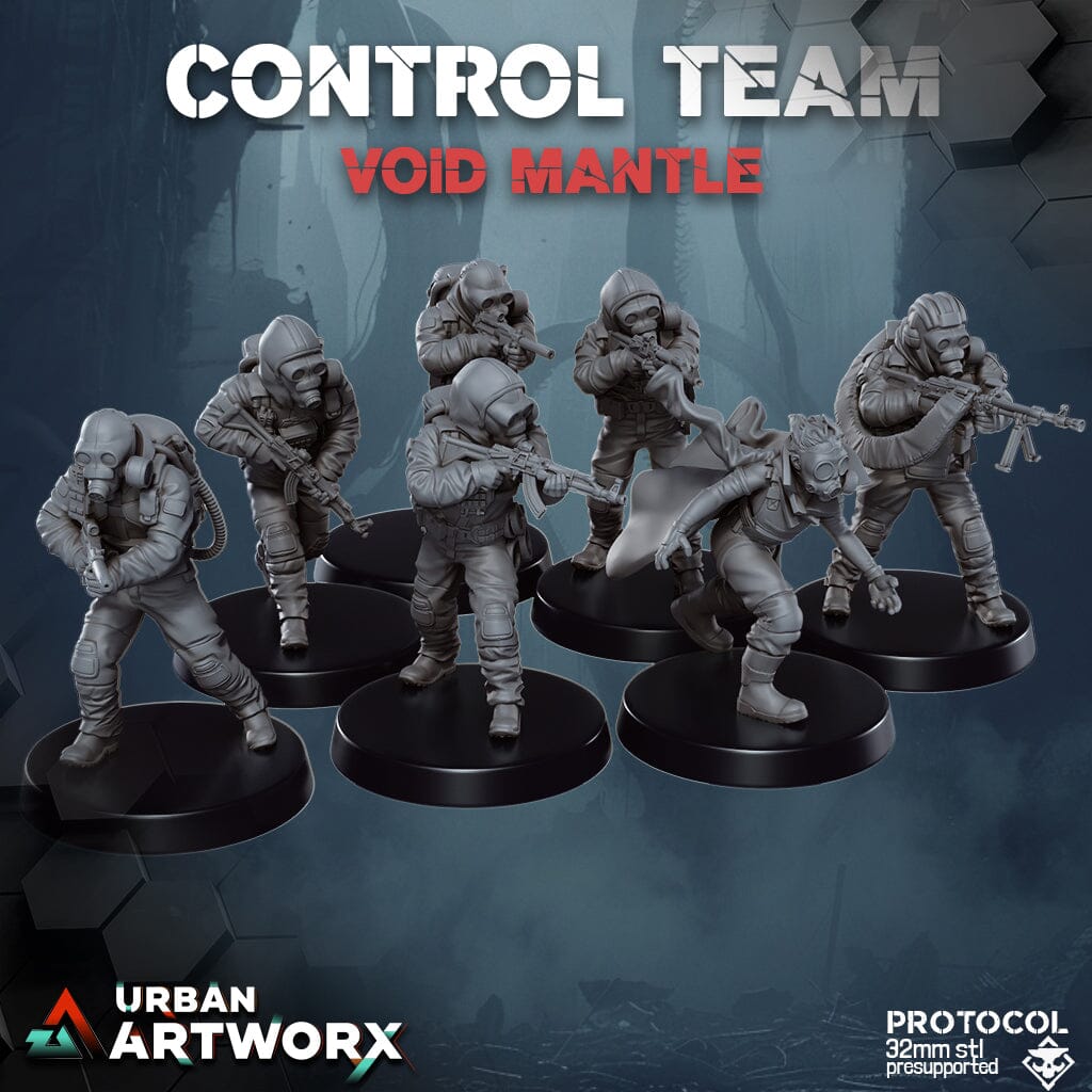 Tabletop Miniaturen - Skullforge Studios - Protocol: CT Void Mantle (7) Skullforge Studios 