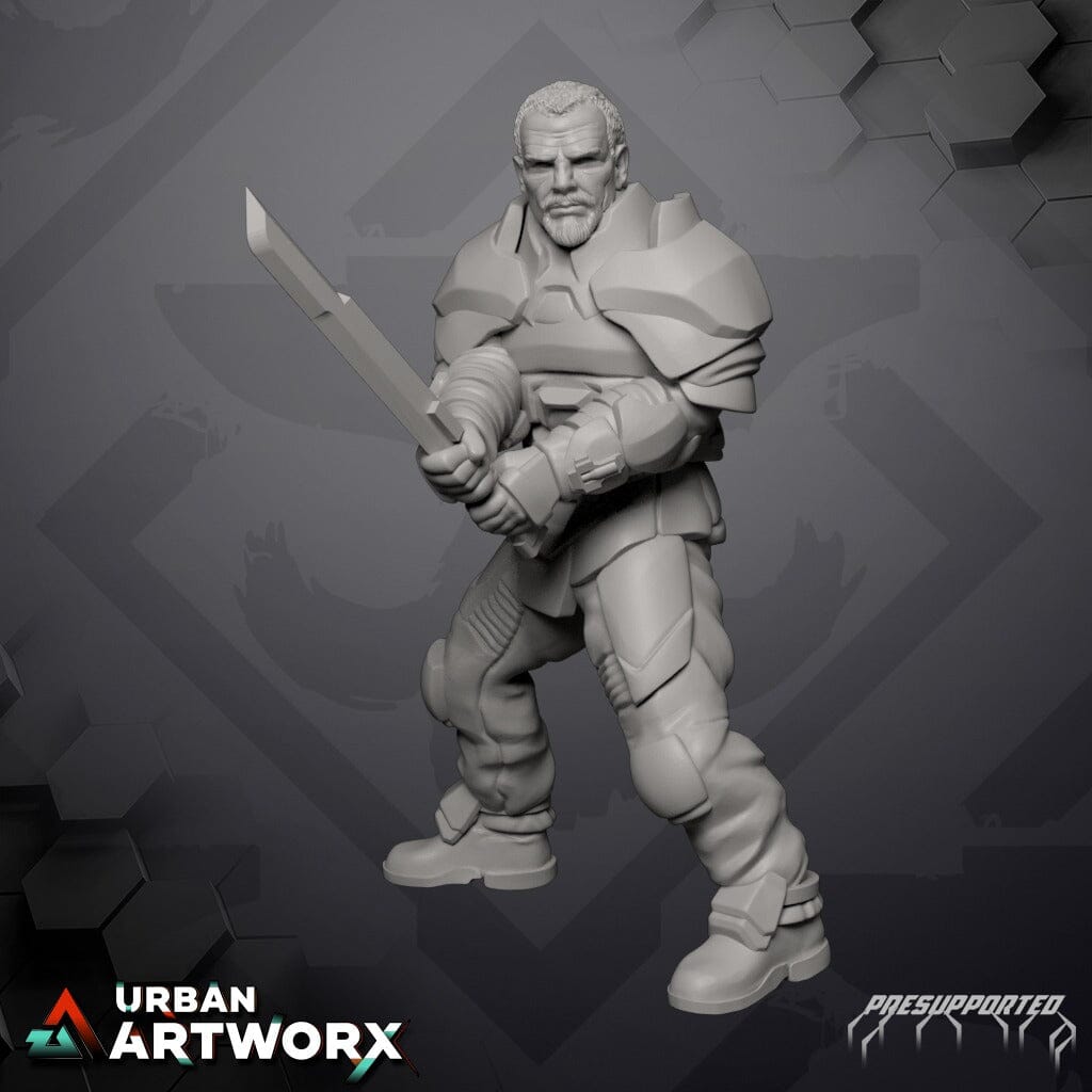Tabletop Miniaturen - Skullforge Studios - Quartermaster Garrus (1) Skullforge Studios 