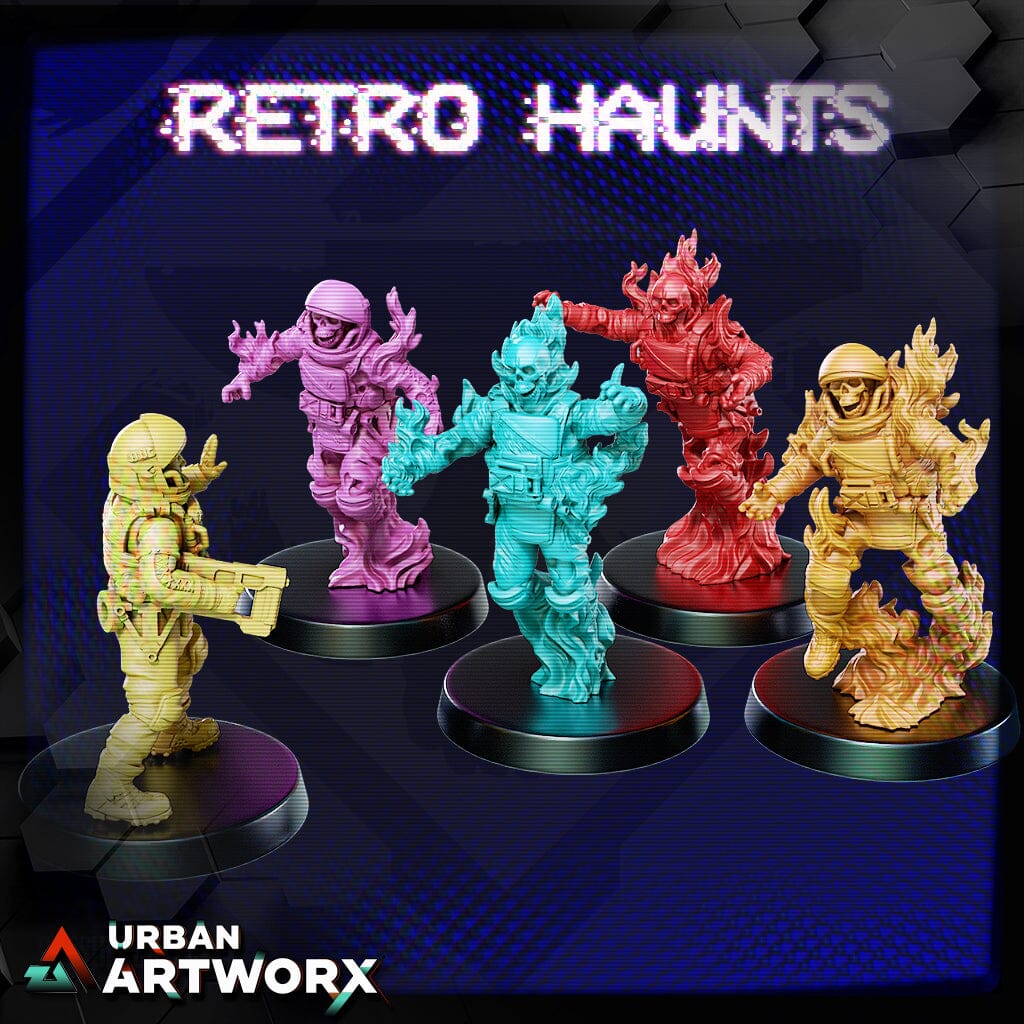Tabletop Miniaturen - Skullforge Studios - Retro Haunts (5) Skullforge Studios 