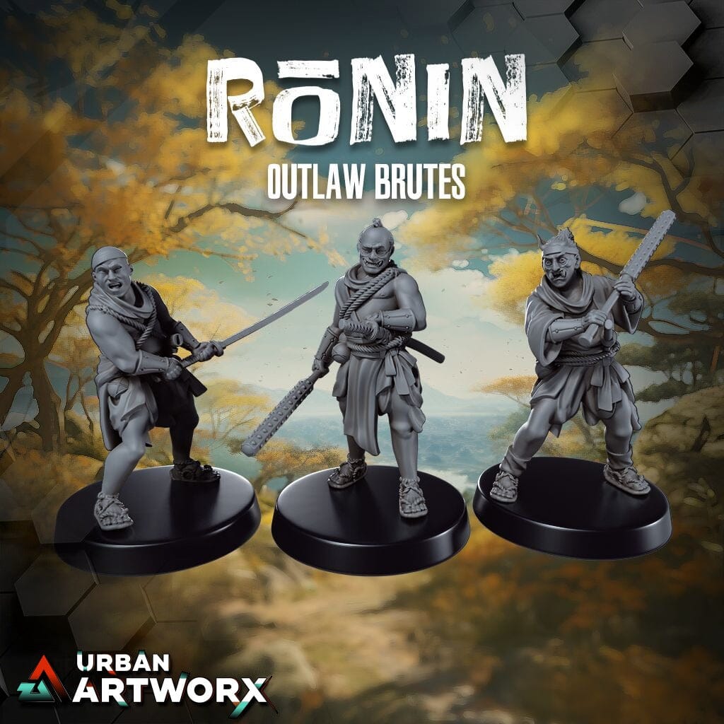 Tabletop Miniaturen - Skullforge Studios - Ronin: Outlaw Brutes (3) Skullforge Studios 