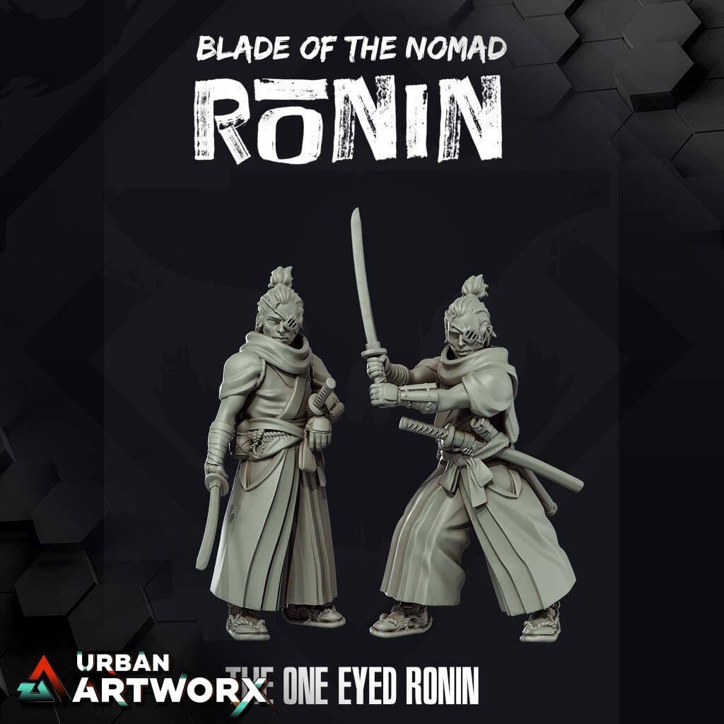 Tabletop Miniaturen - Skullforge Studios - Ronin: The One Eyed Ronin (6) Skullforge Studios 