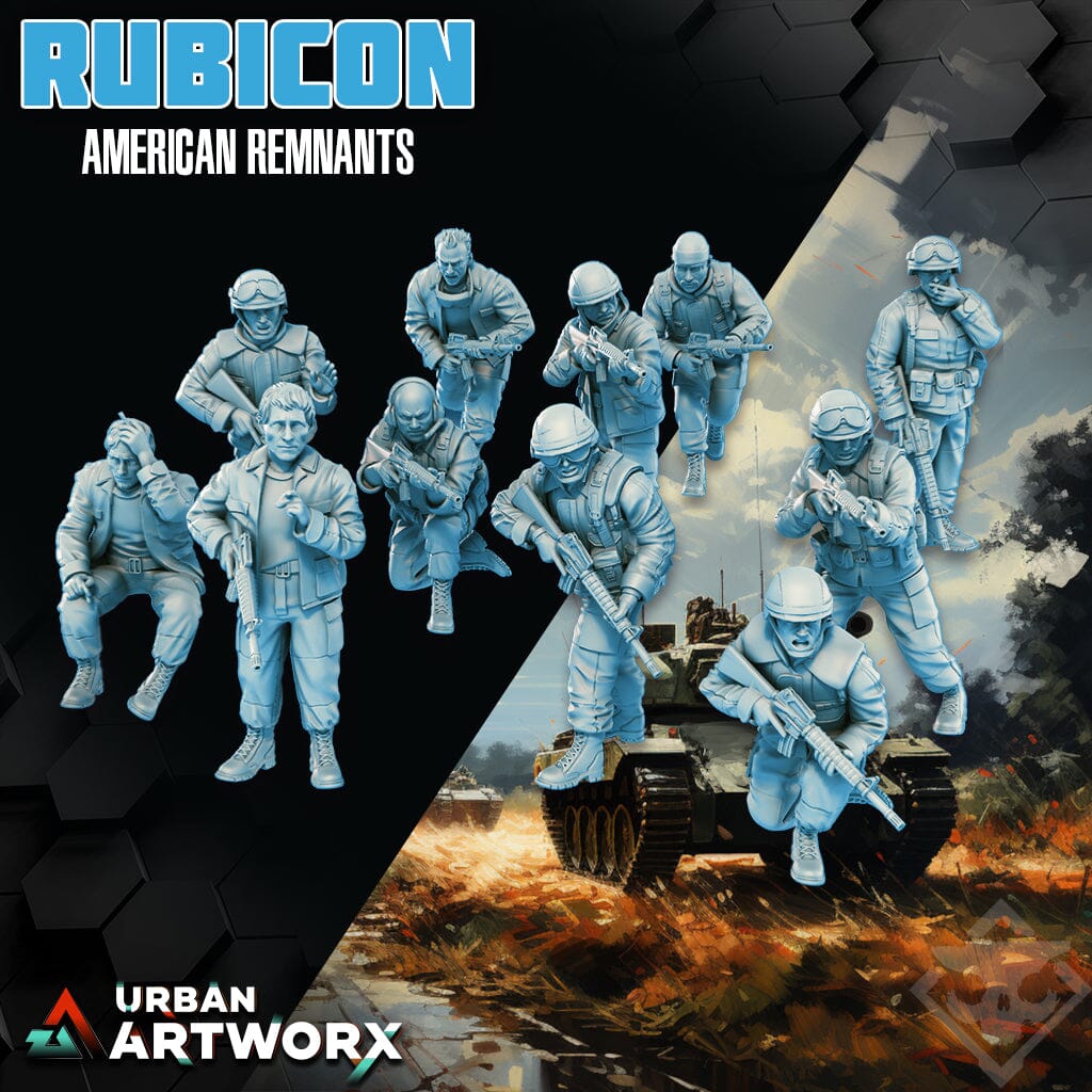 Tabletop Miniaturen - Skullforge Studios - Rubicon American Remnant (11) Skullforge Studios 