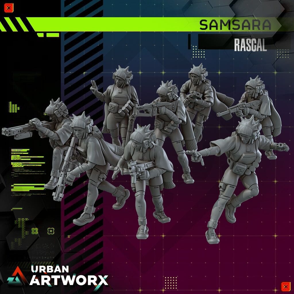 Tabletop Miniaturen - Skullforge Studios - Samsara: Rascal (8) Skullforge Studios 