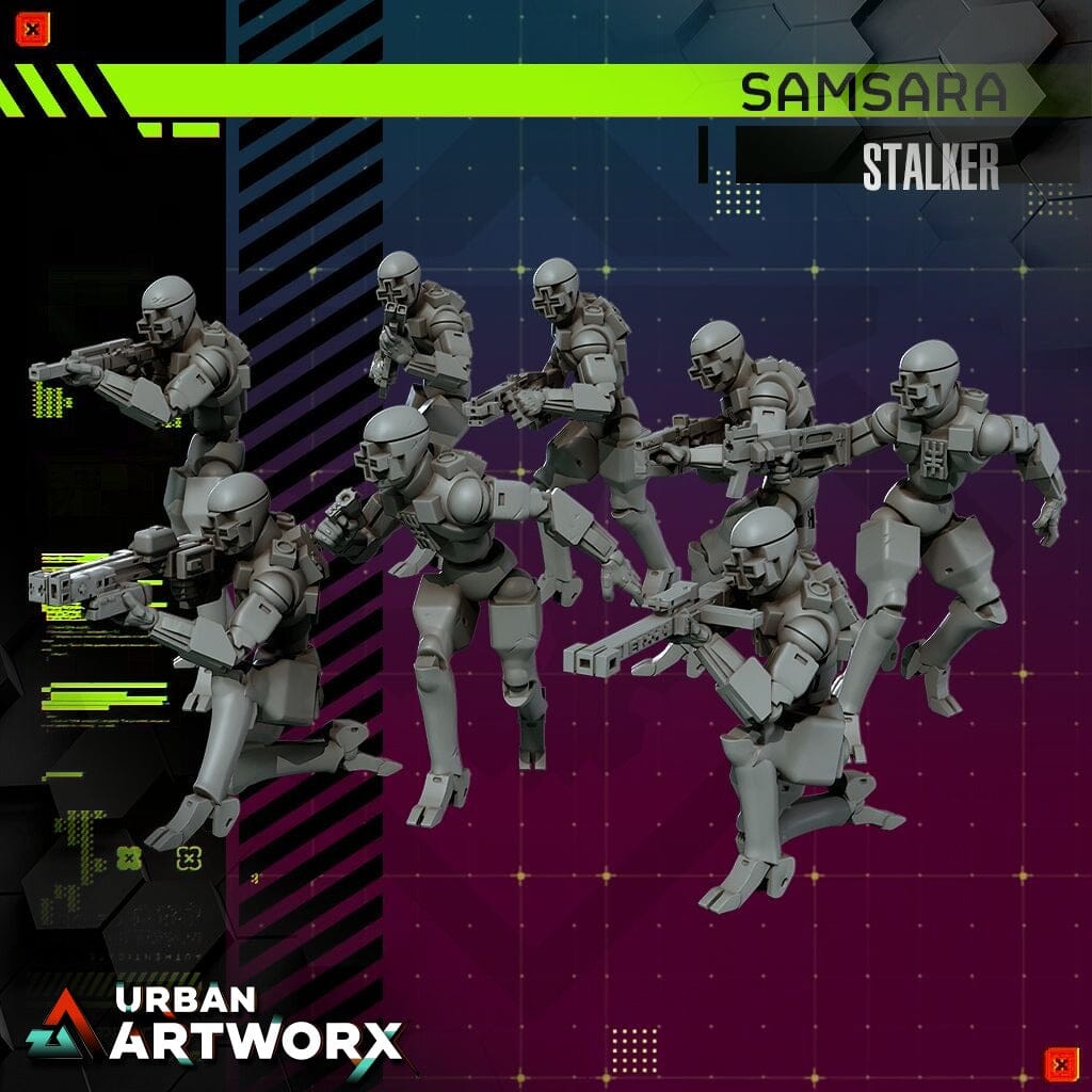 Tabletop Miniaturen - Skullforge Studios - Samsara: Stalker (8) Skullforge Studios 
