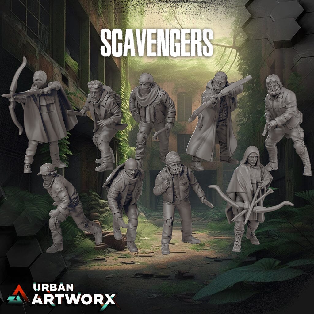 Tabletop Miniaturen - Skullforge Studios - Scavangers (9) Skullforge Studios 